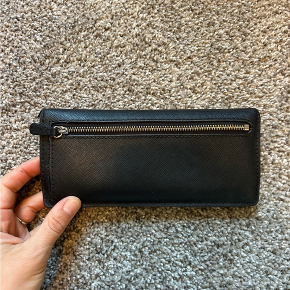 Michael Kors travel Black jet set trifold Wallet - Picture 5 of 5